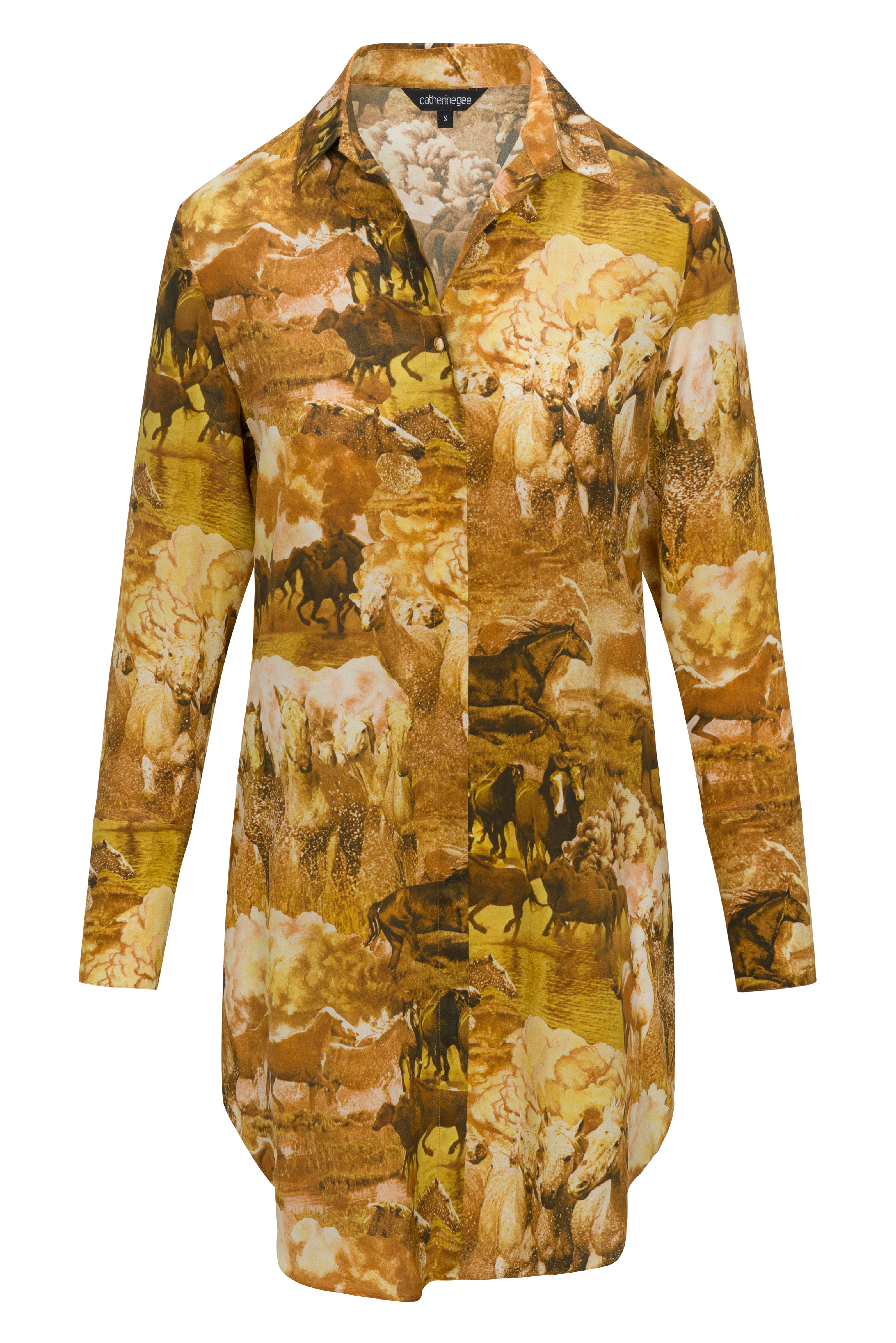 Daria Dress - Western Horses