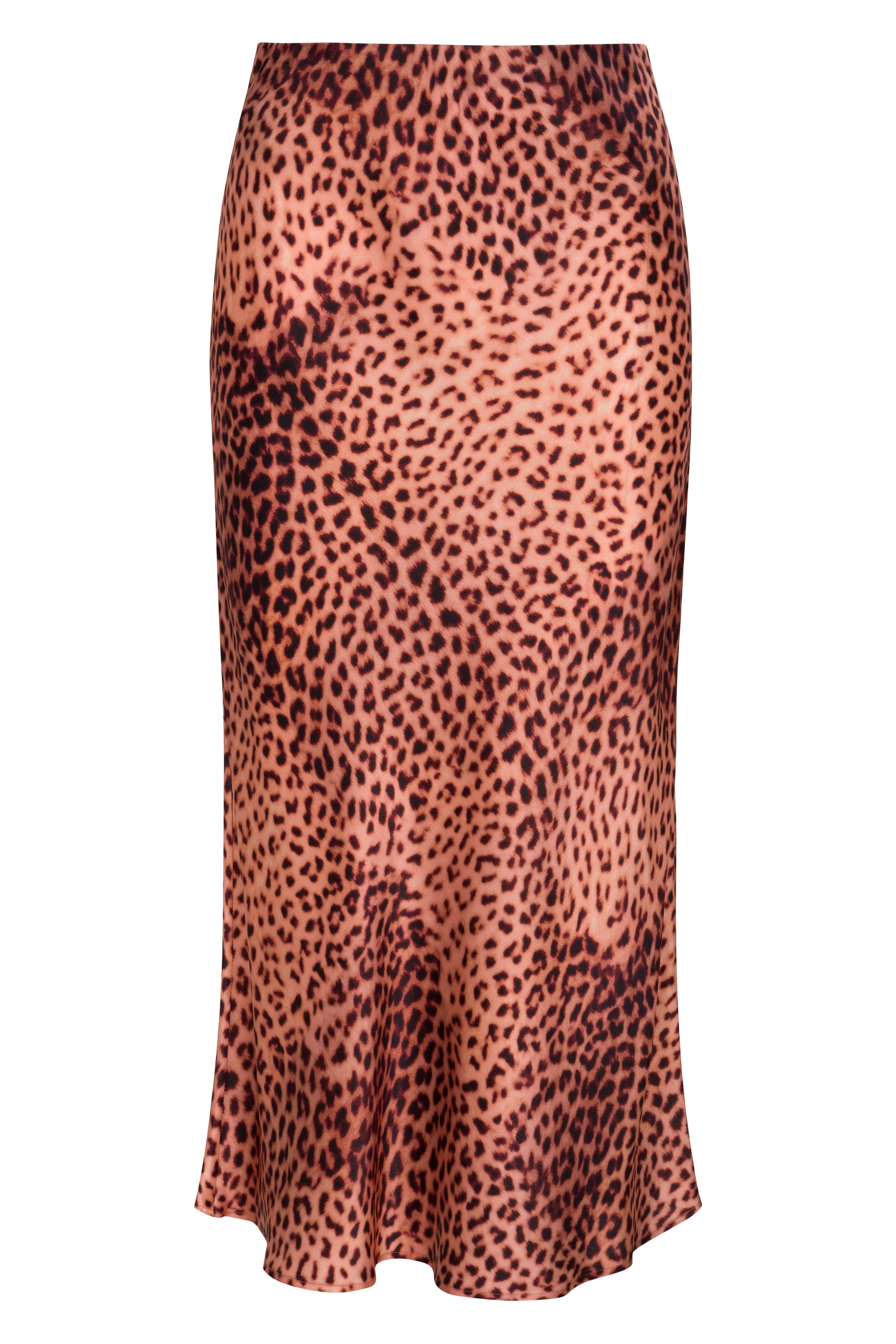 Siena Slip Skirt - Moss Leopard