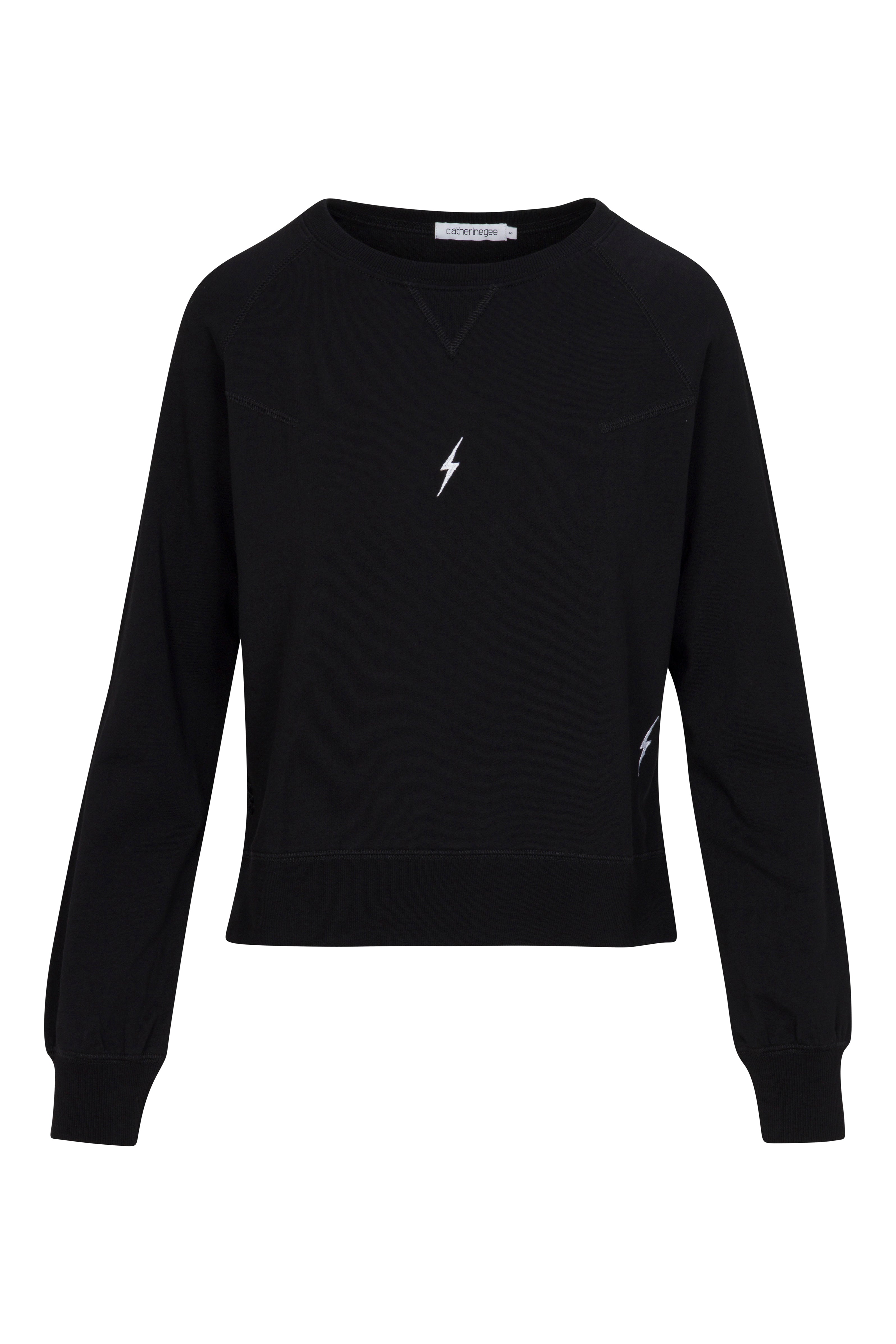 Embroidered Sweatshirt - Bolt
