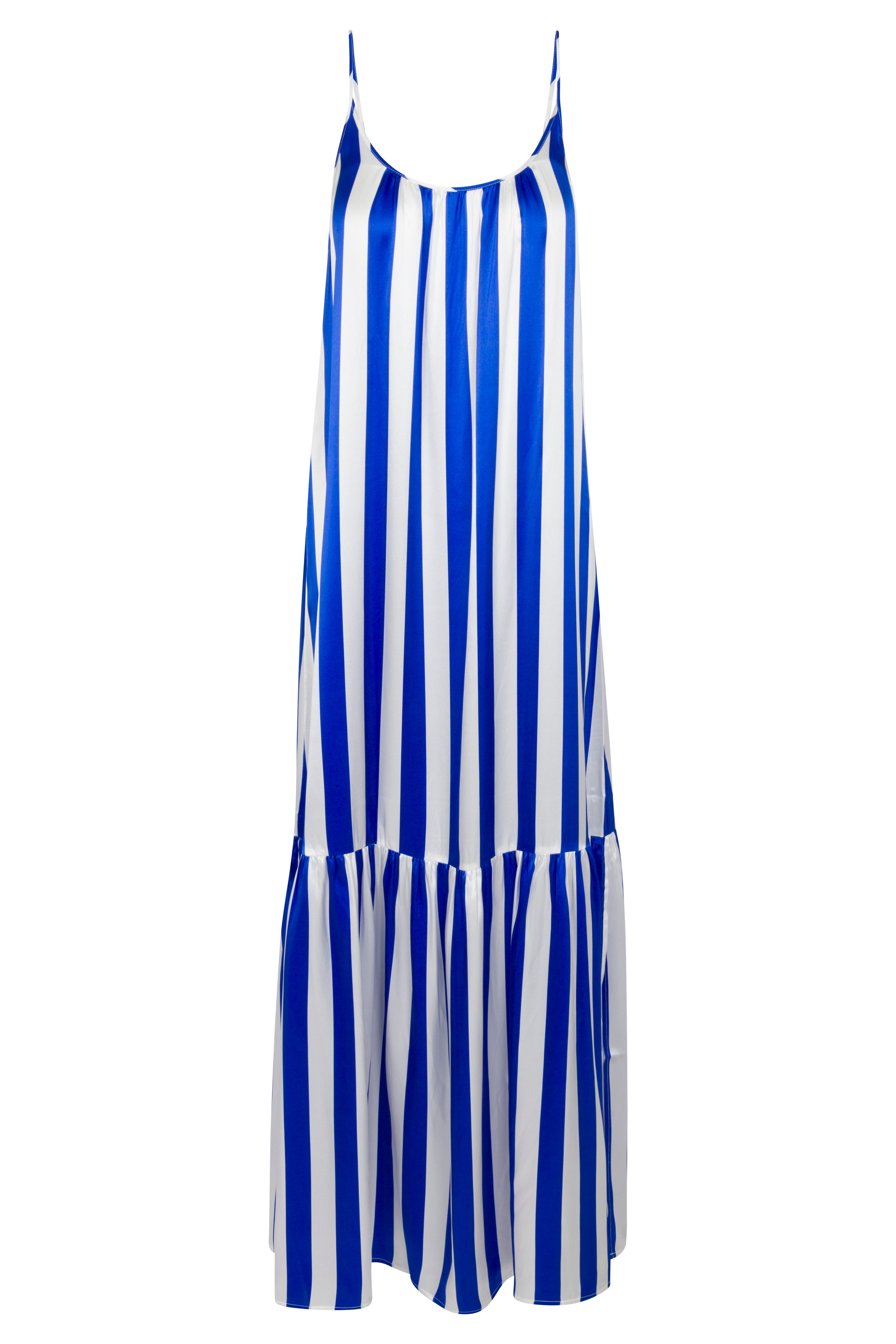 Symi Dress - Blue Stripe