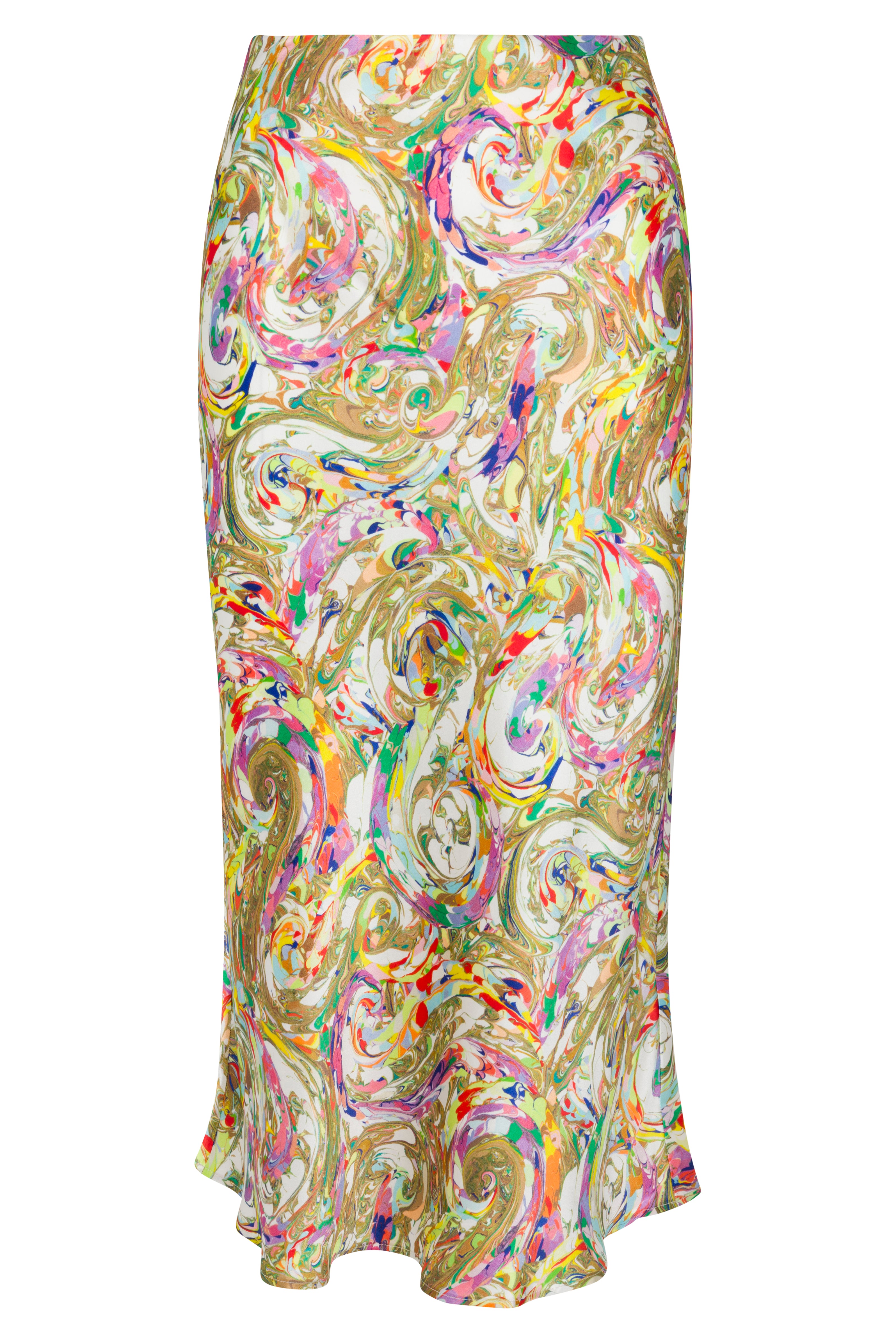 Siena Slip Skirt - Paint Swirl