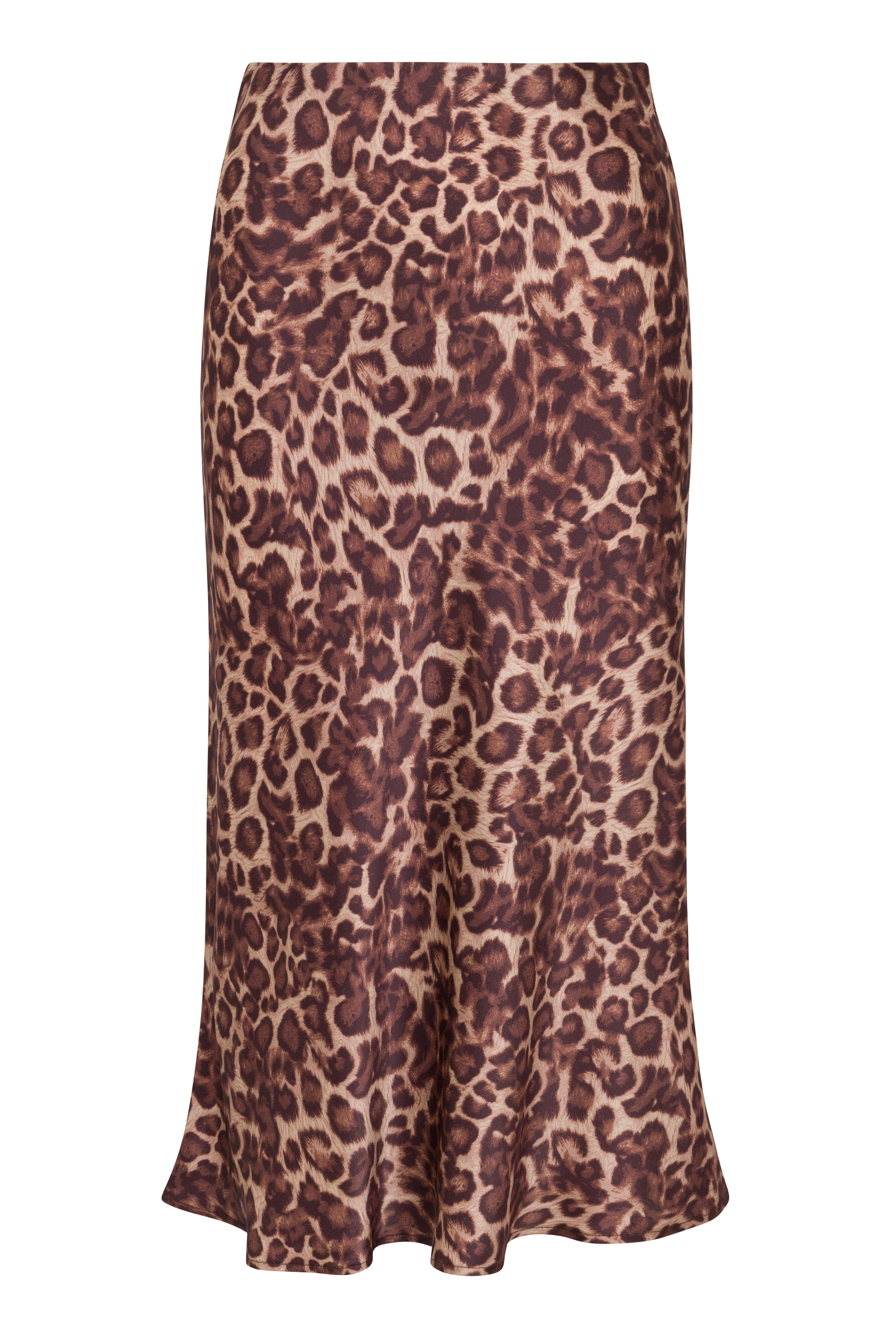 Siena Slip Skirt - Mocha Leopard
