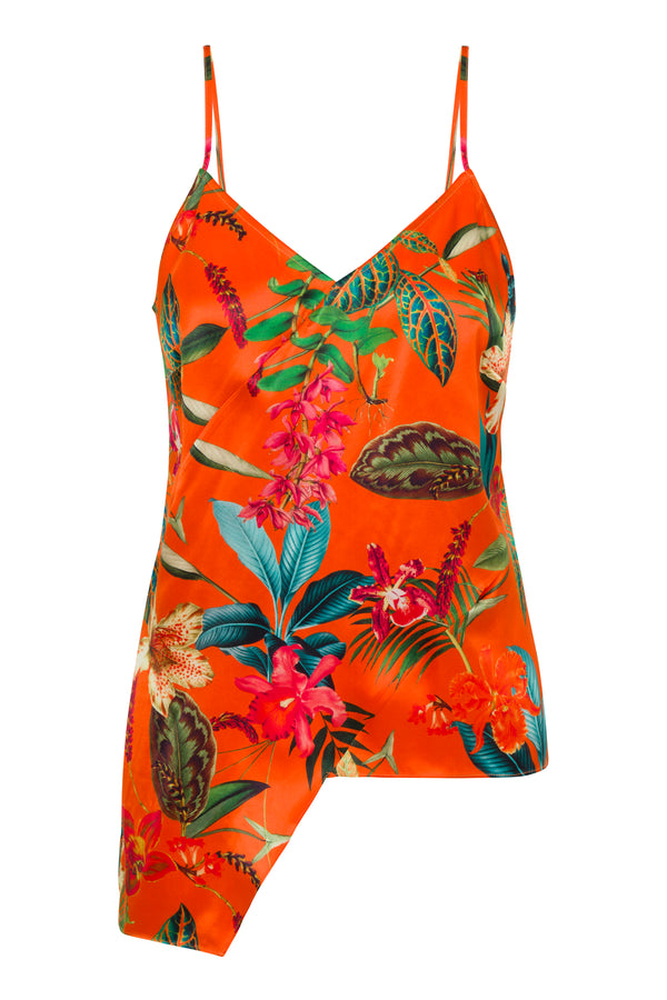 Alexa Tank - Orange Tropical