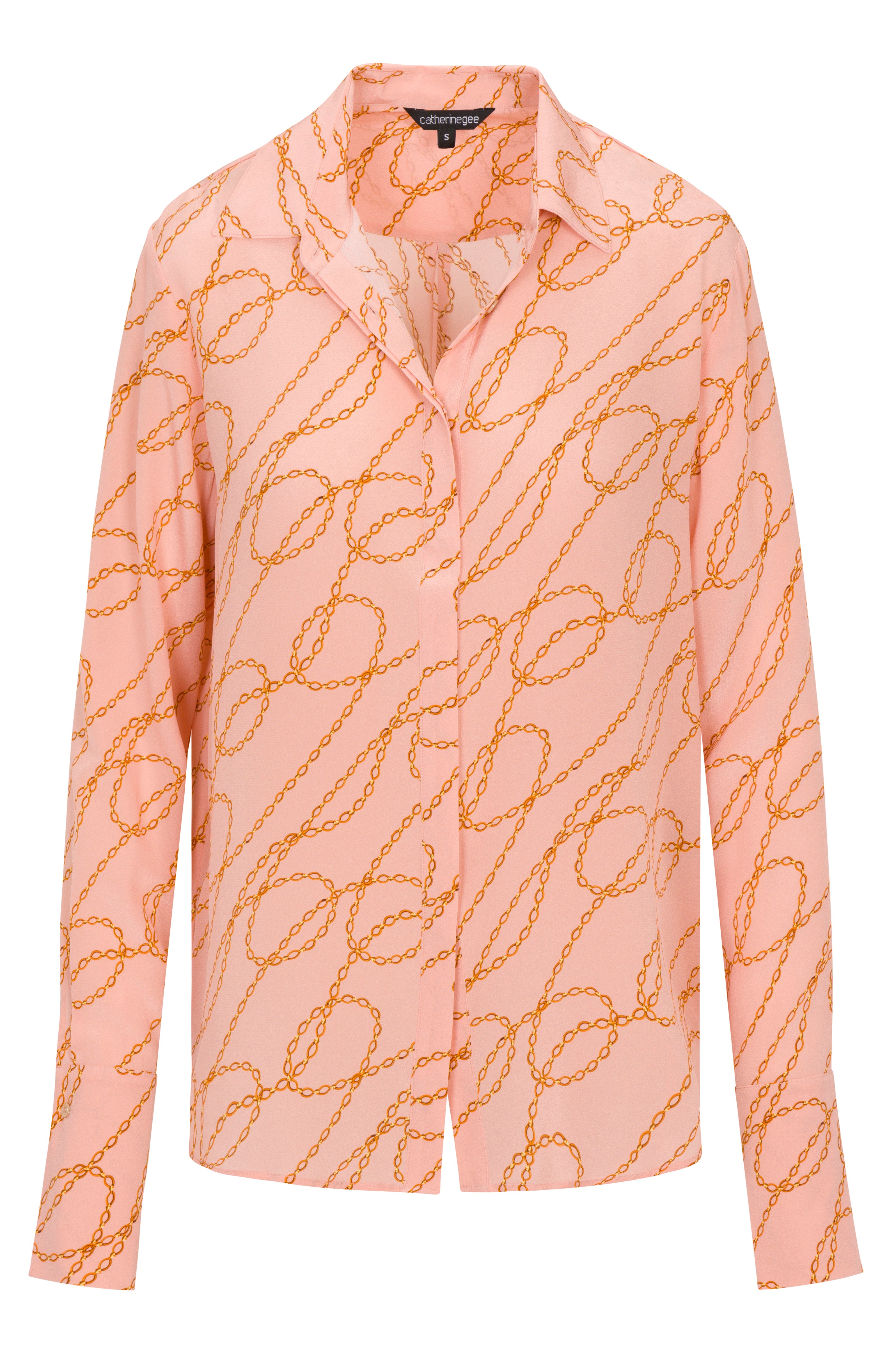 Sophie Blouse - Pink Chain