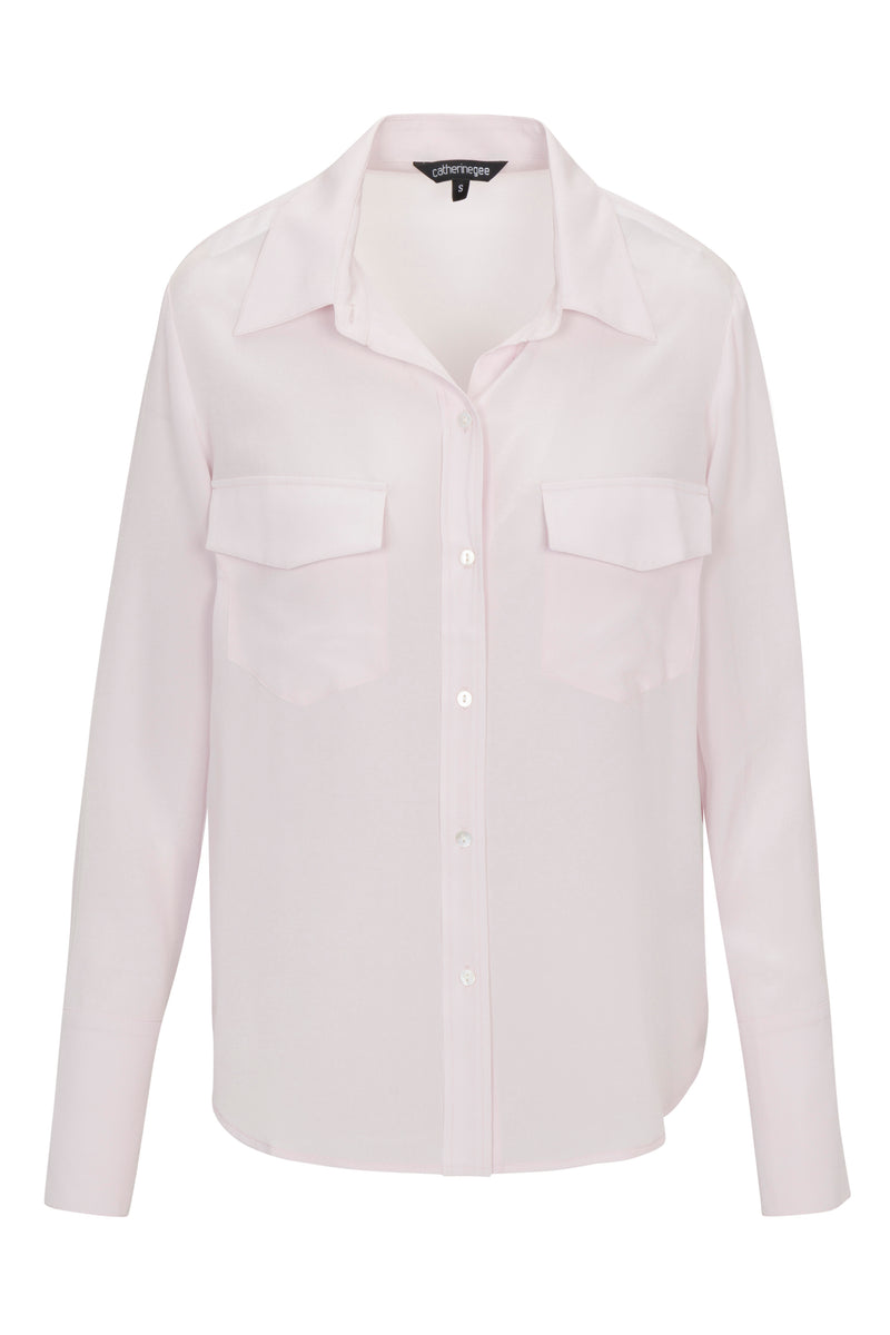 Kaia Button Down Blouse - Hyacinth