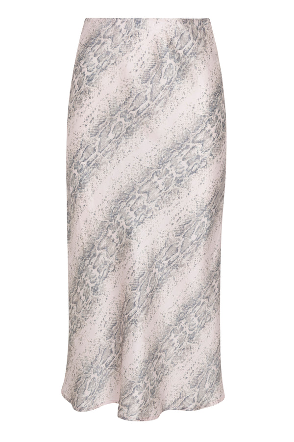 Siena Slip Skirt - Pink Snake