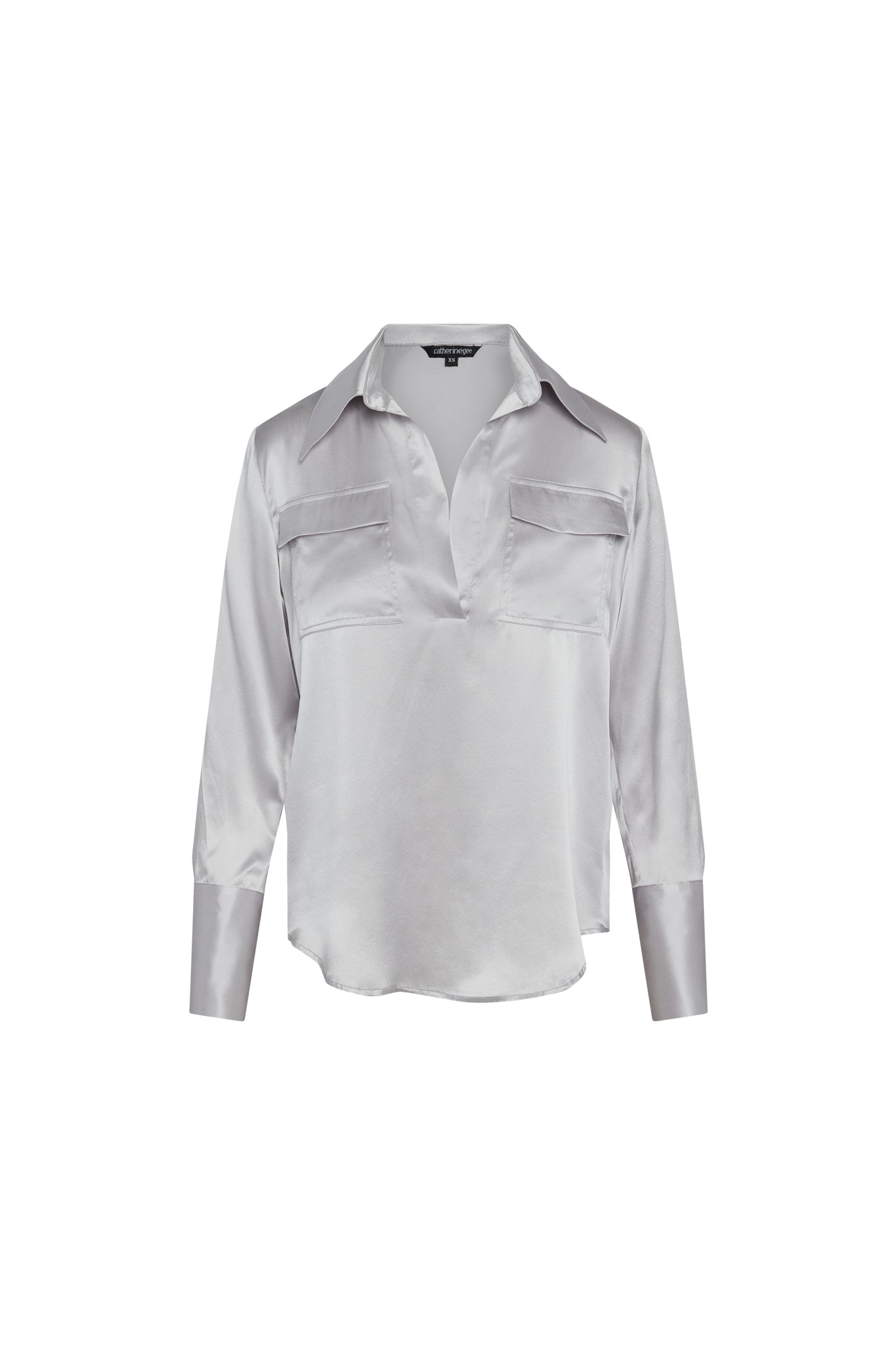 Kaia Blouse - Silver