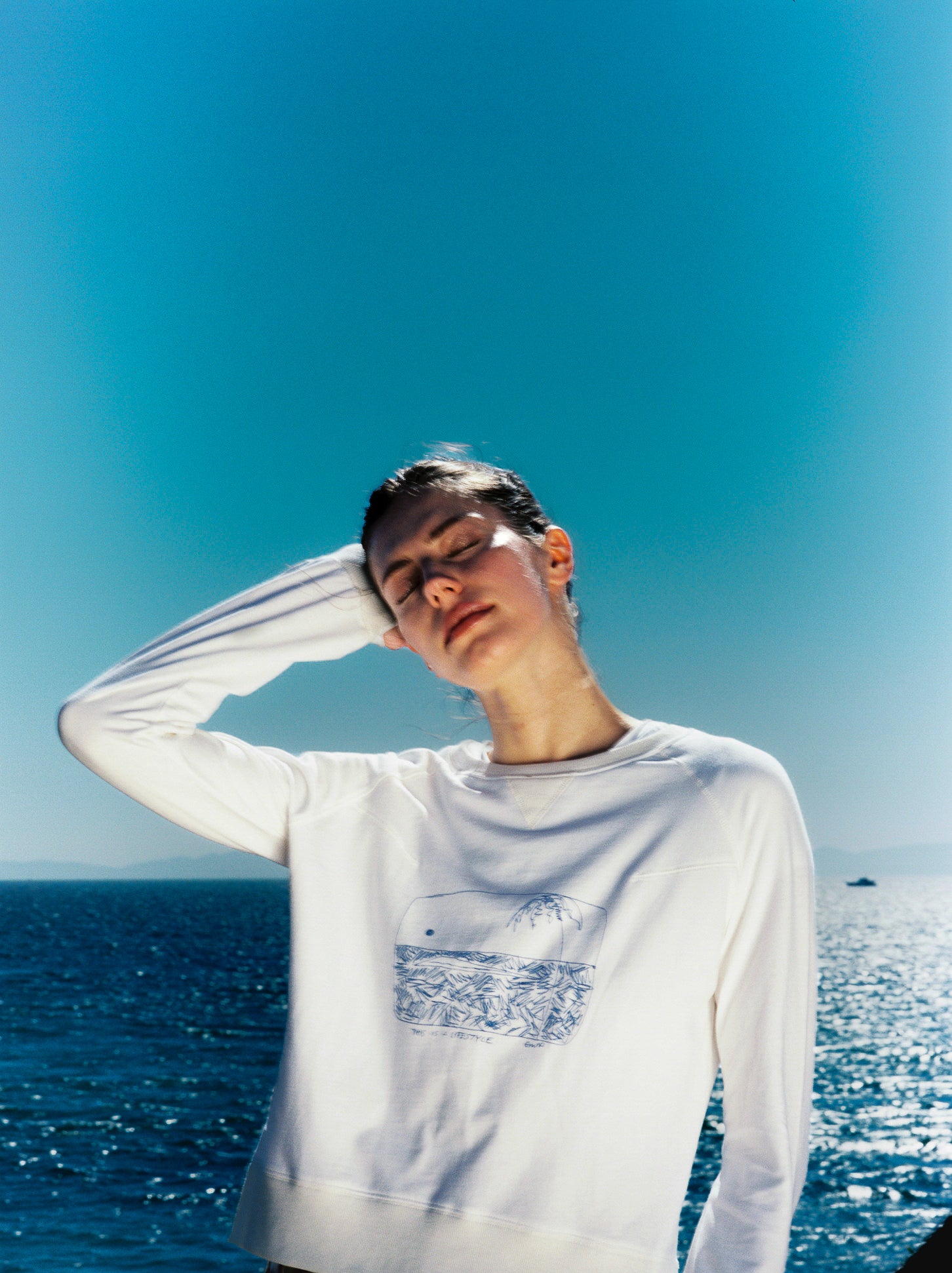 Embroidered Sweatshirt - This is a Lifestyle