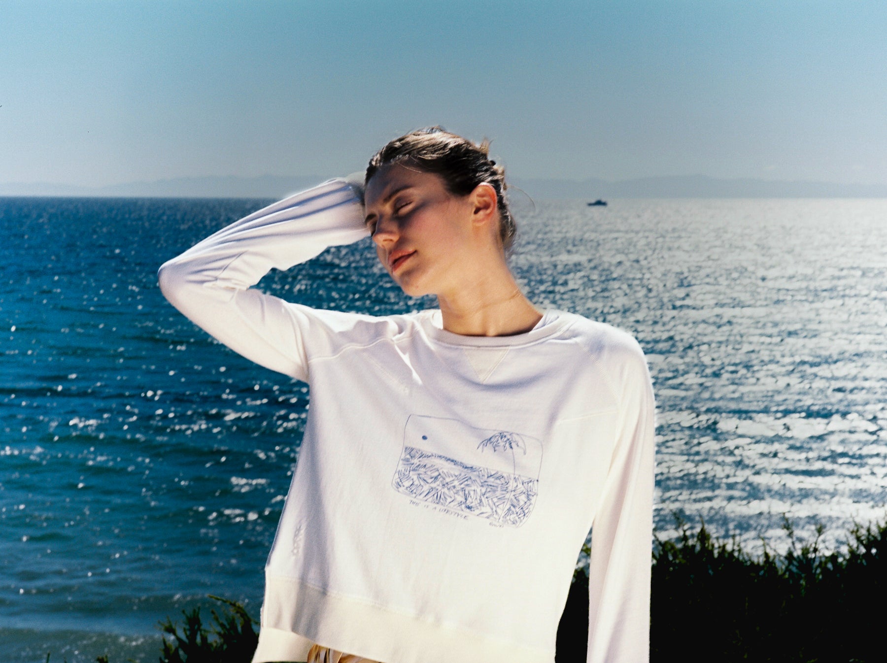 Embroidered Sweatshirt - This is a Lifestyle