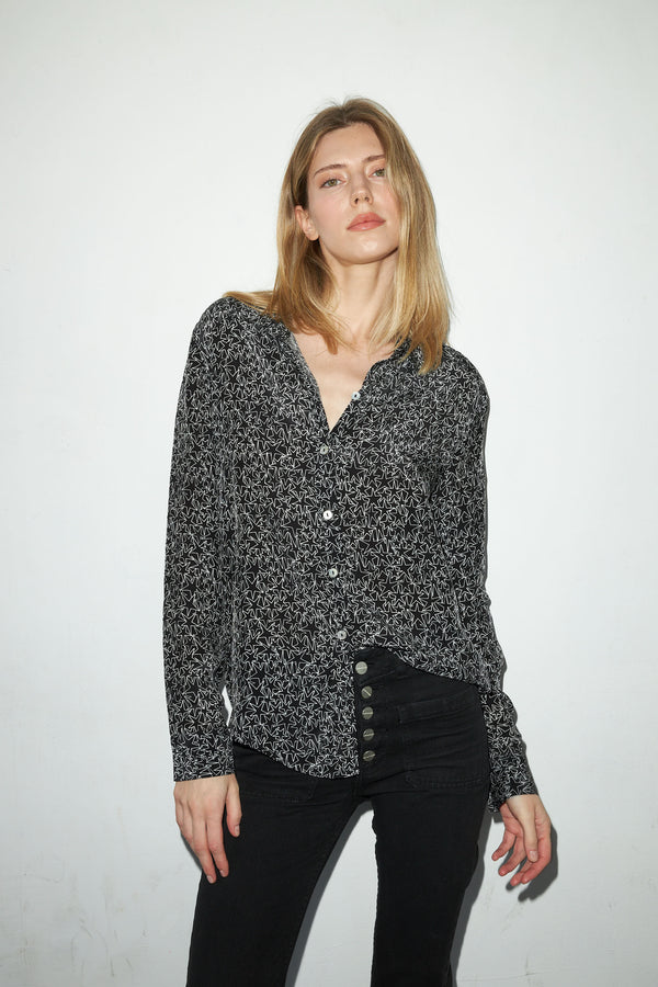 Sage Blouse - Black Star