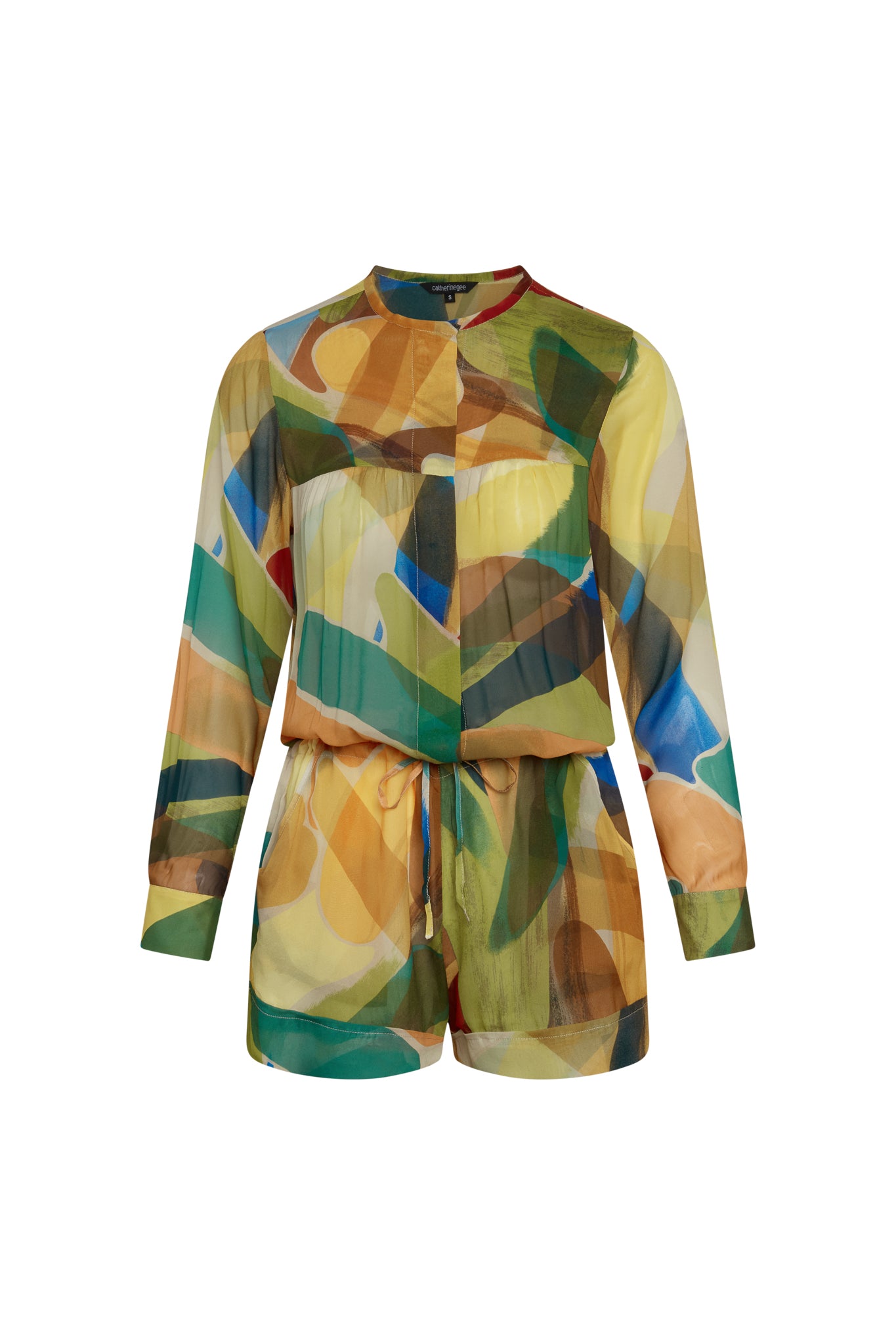 Short Jumpsuit - Stella Print