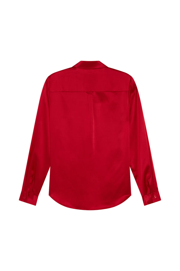 Sophie Blouse - Taffy Red