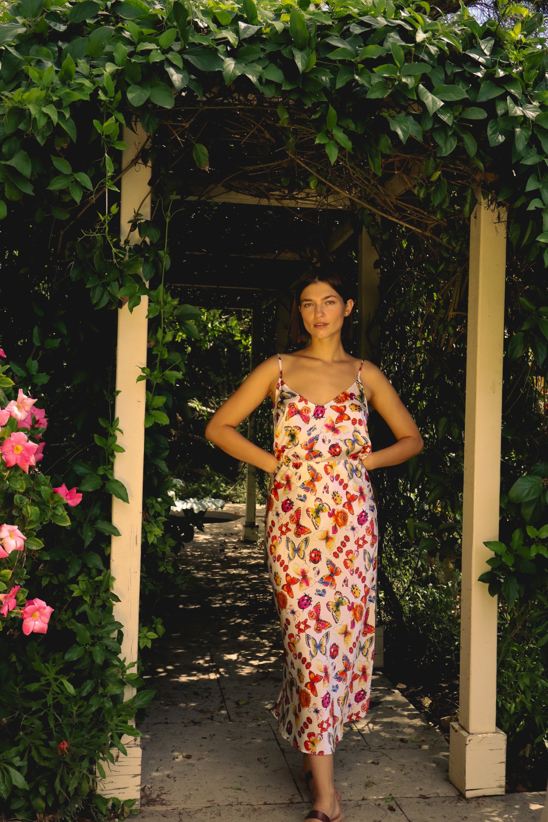 Siena Slip Skirt - Ladybug