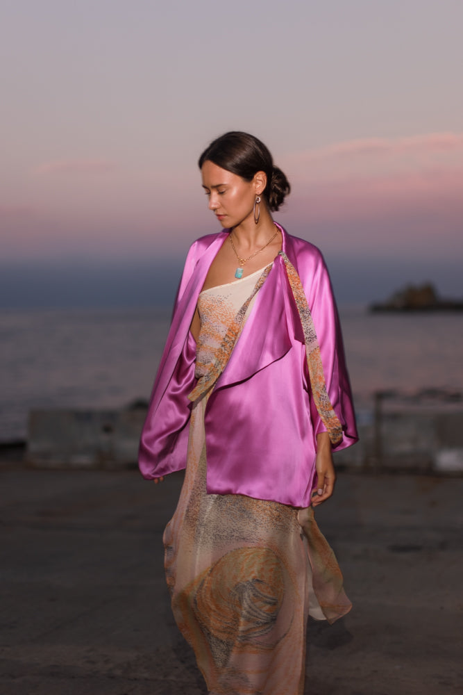 Kimono Reversible Silk | CG DESIGN, LLC..