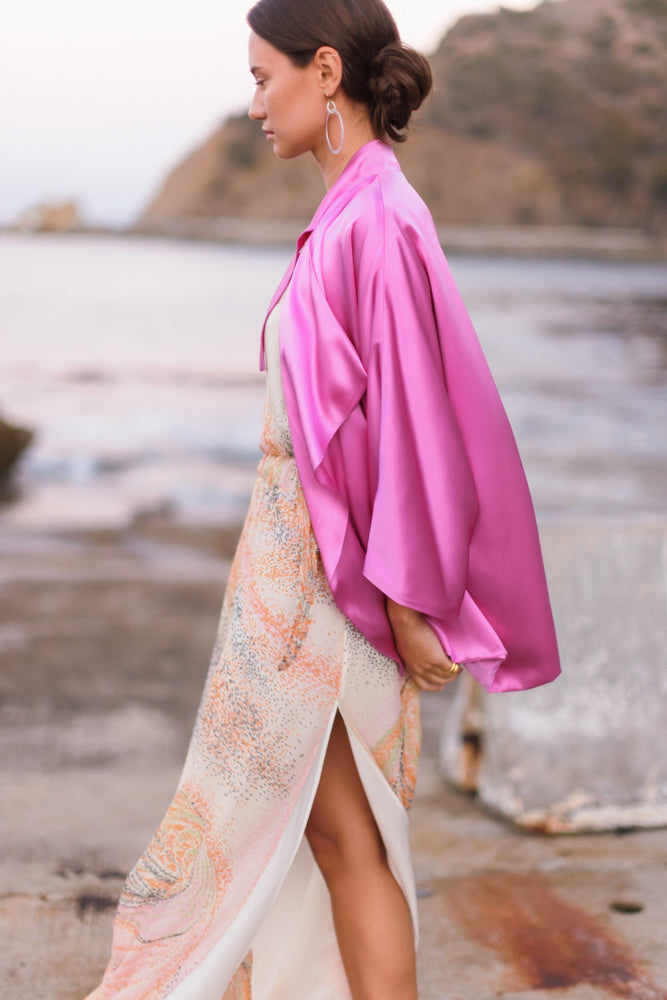 Kimono Reversible Silk | CG DESIGN, LLC..