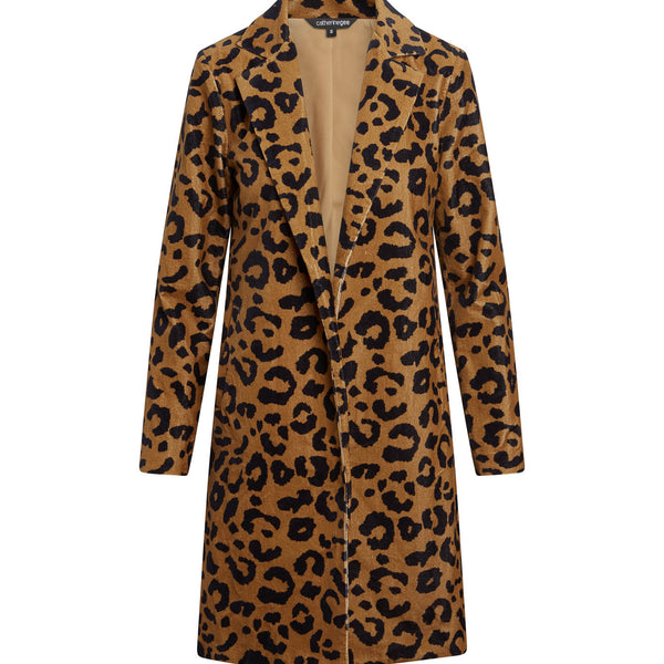 Lexi Car Coat Cheetah