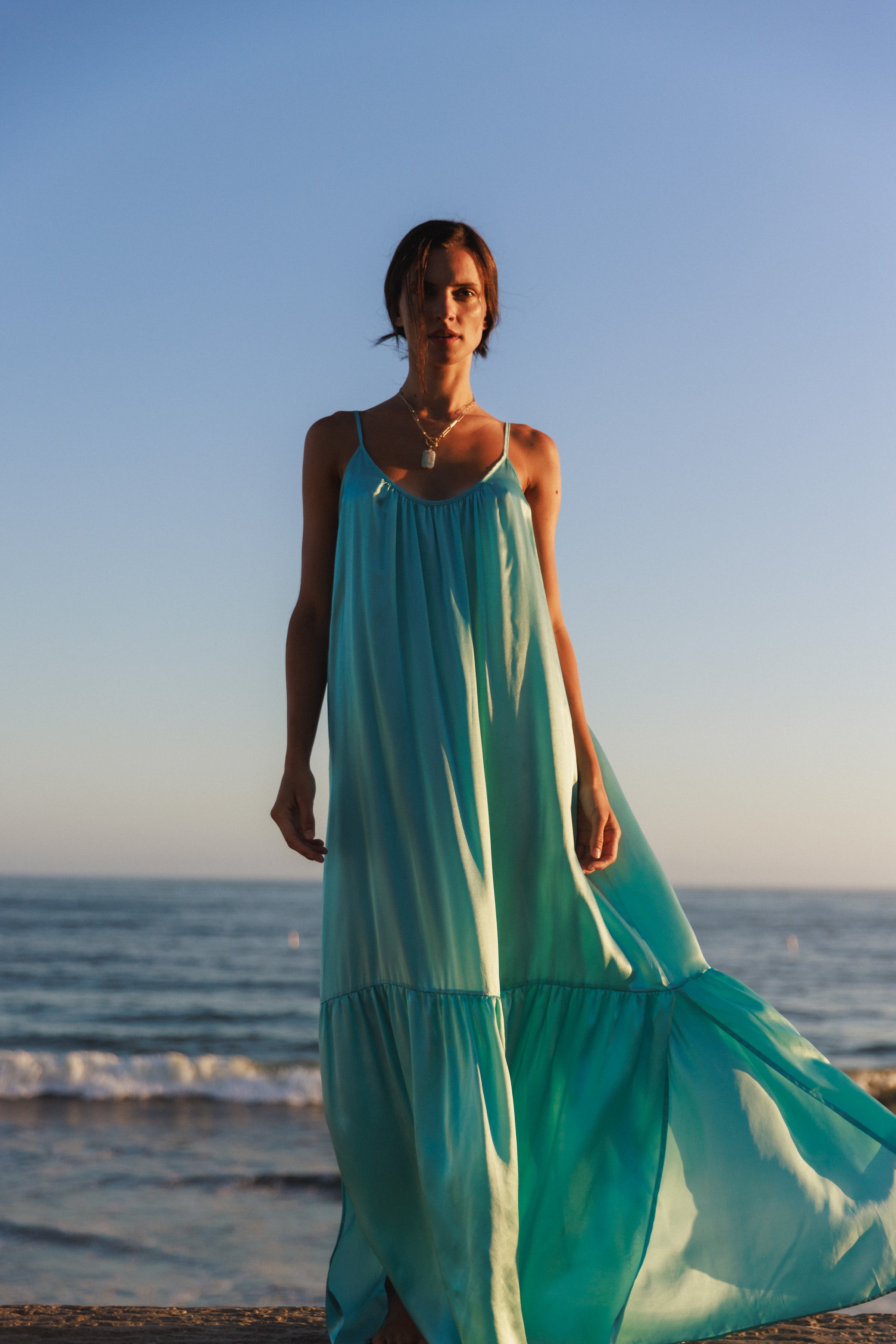 Symi Dress - Sea Foam