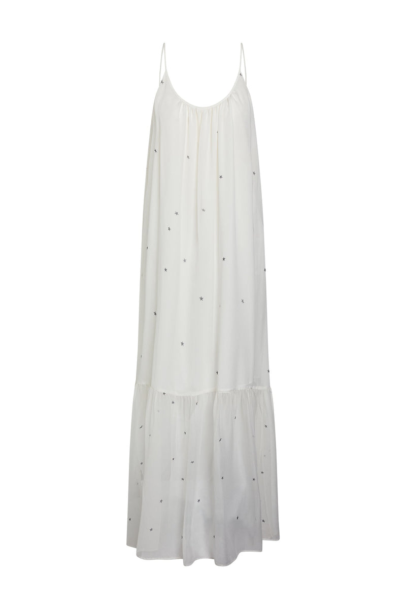 Symi Dress White Star - WHOLESALE | CG DESIGN, LLC..