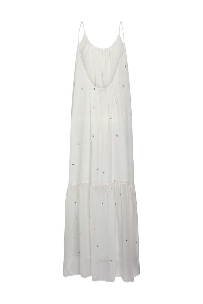 Symi Dress White Star - WHOLESALE | CG DESIGN, LLC..