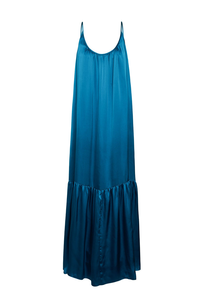 Symi Dress Teal - WHOLESALE | CG DESIGN, LLC..